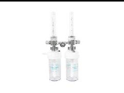 DOUBLE OXYGEN FLOW METER